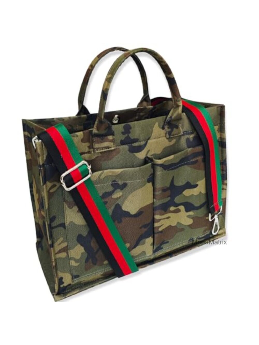 Dyalsa Canvas Tote Bag Crossbody Purse Zip Work Travel